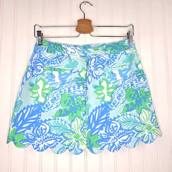 Lilly Pulitzer Colette Skort‎ Scallop Hem Size 6 - Picture 3 of 12